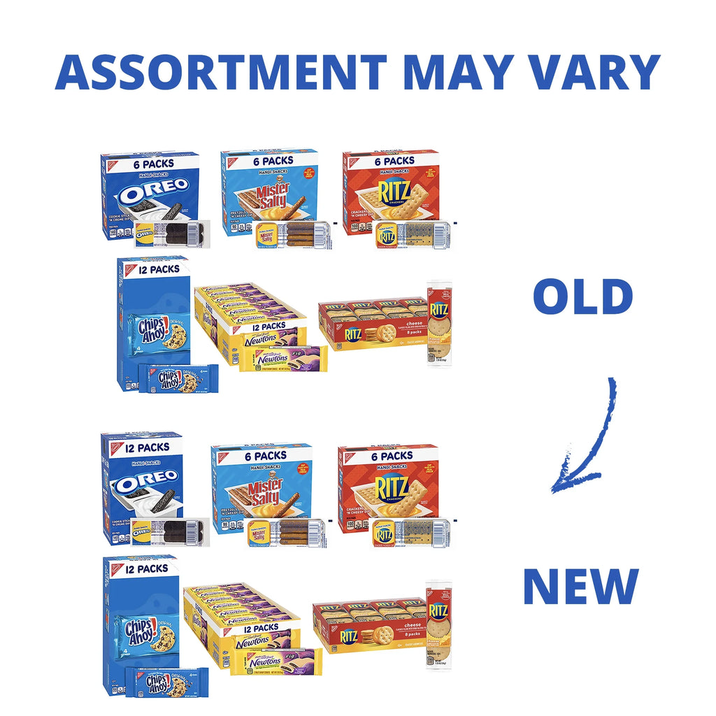 Nabisco Ultimate Sweet and Salty Snack Variety Pack, 56 Snack Packs