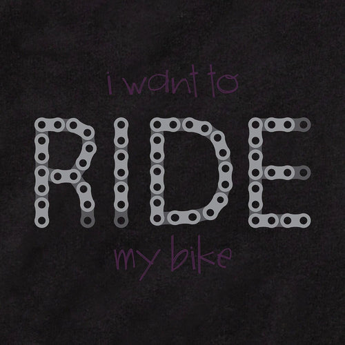 CafePress I Want To Ride My Bike Infant Bodysuit Baby Romper Dark