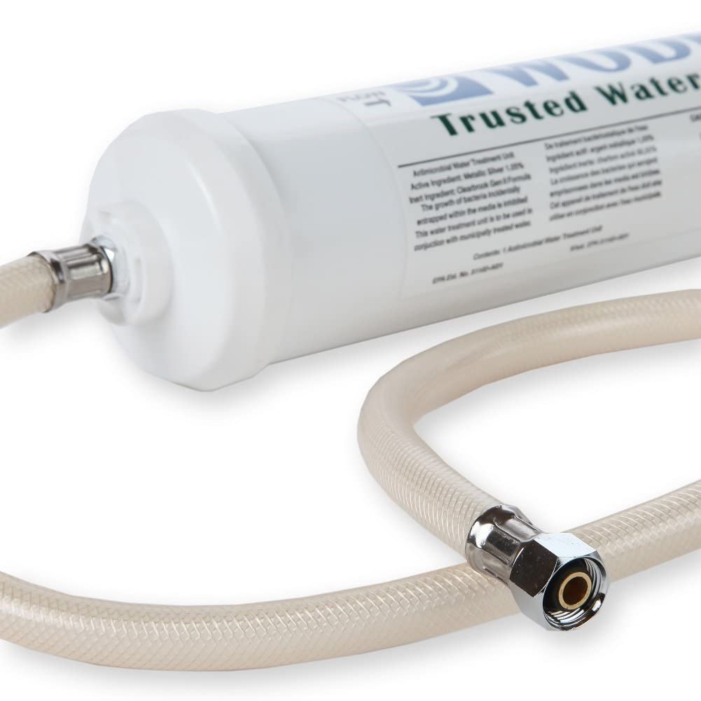 Woder WD-10K-ADV-DC Ultra High Capacity Under Sink Water Filter with Direct Connect Fittings - WQA Certified 10,000gal – Removes Chlorine, Lead, Chromium 6, Heavy Metals, Odors/Contaminants - US Made