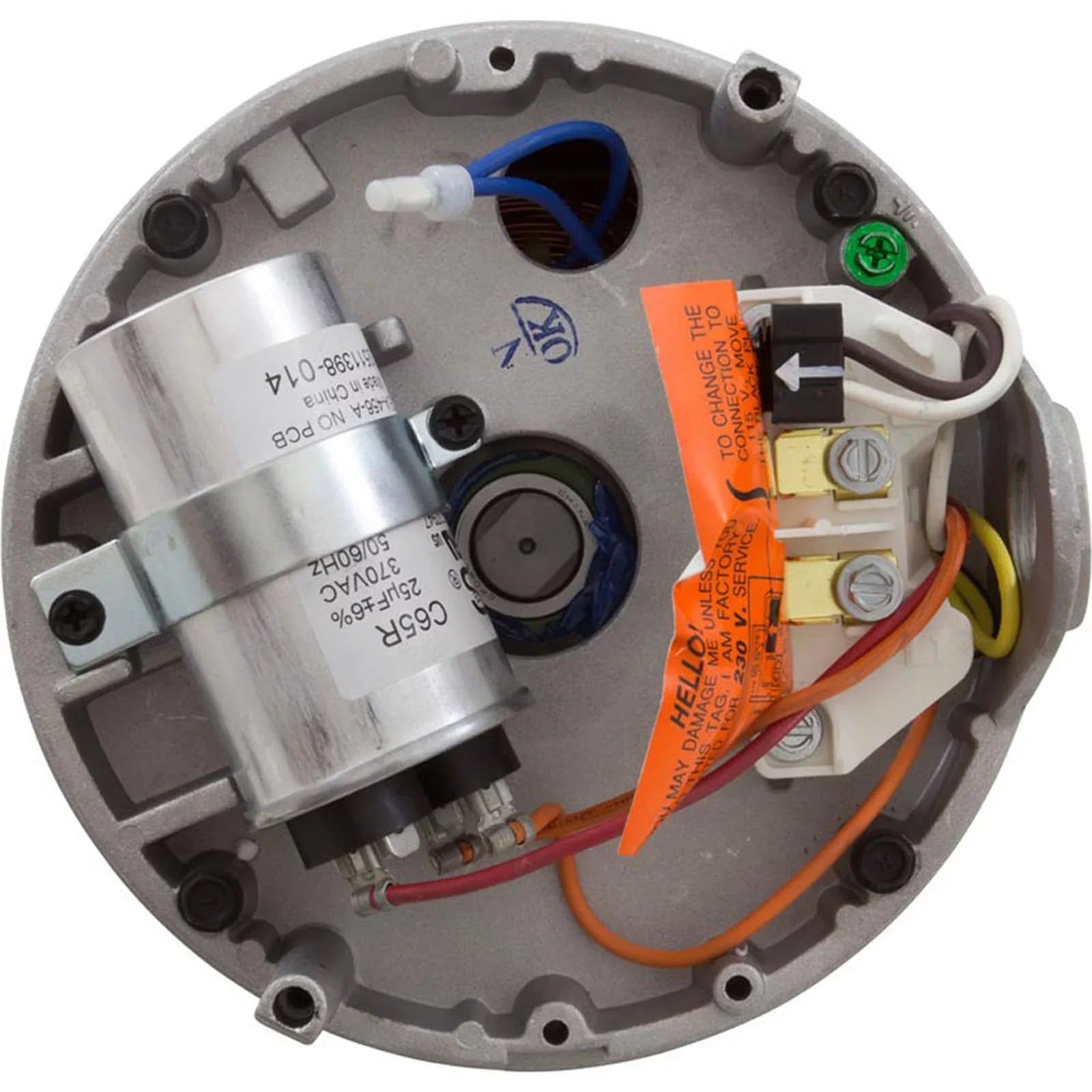 Century A.O. Smith 56J C-Face 1-1/2 HP Up-Rated Pool and Spa Pump Motor, 7.2/14.4A 115/230V B229SE