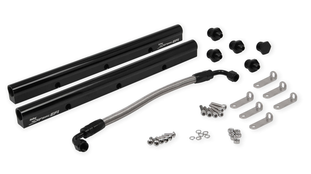Holley EFI 850001 Sniper Hi-Ram Fabricated Fuel Rail Kit
