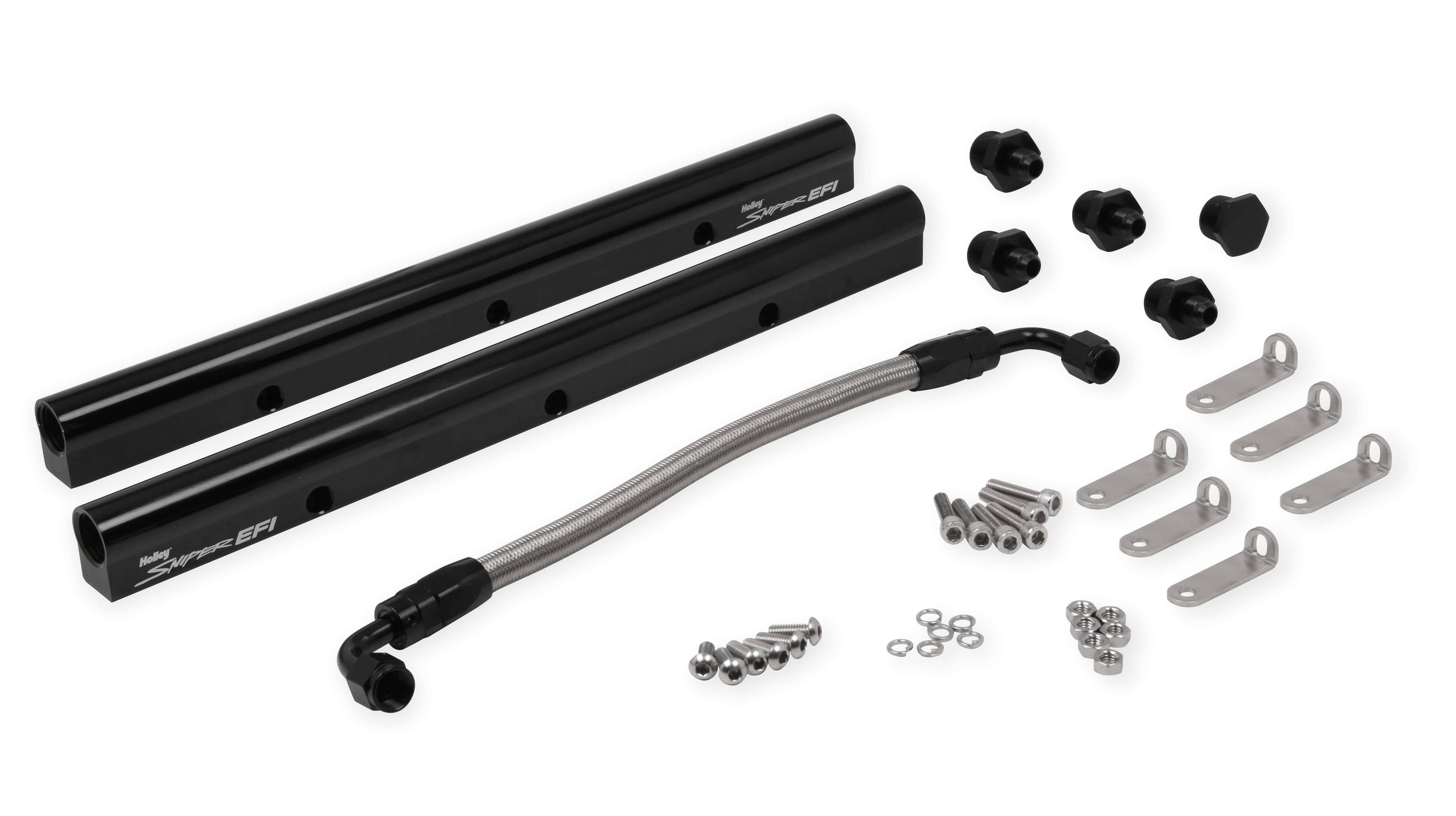 Holley EFI 850001 Sniper Hi-Ram Fabricated Fuel Rail Kit