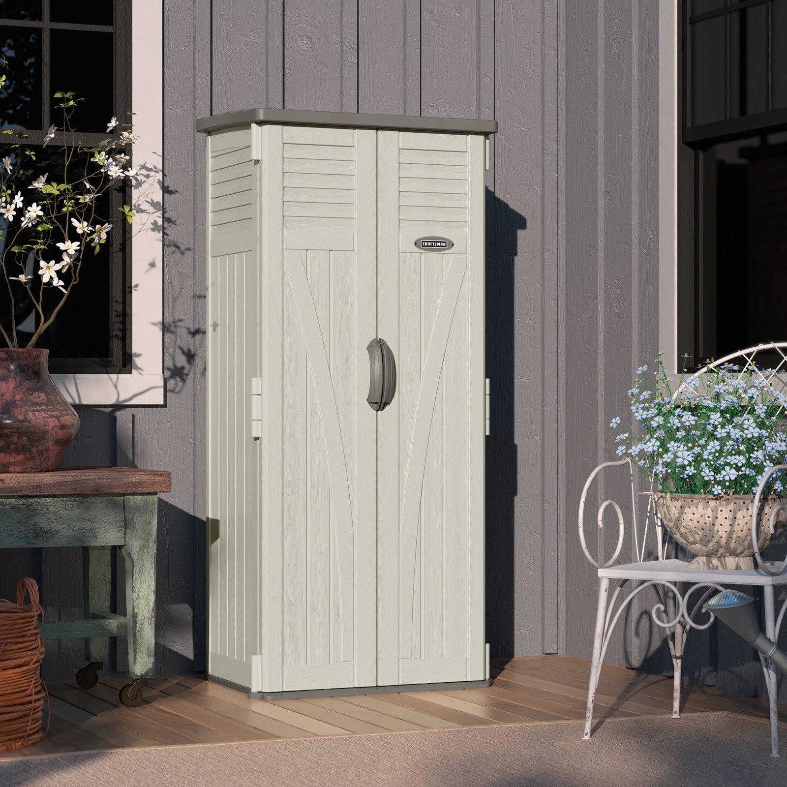 Craftsman Vertical Storage Shed, 22 cu ft