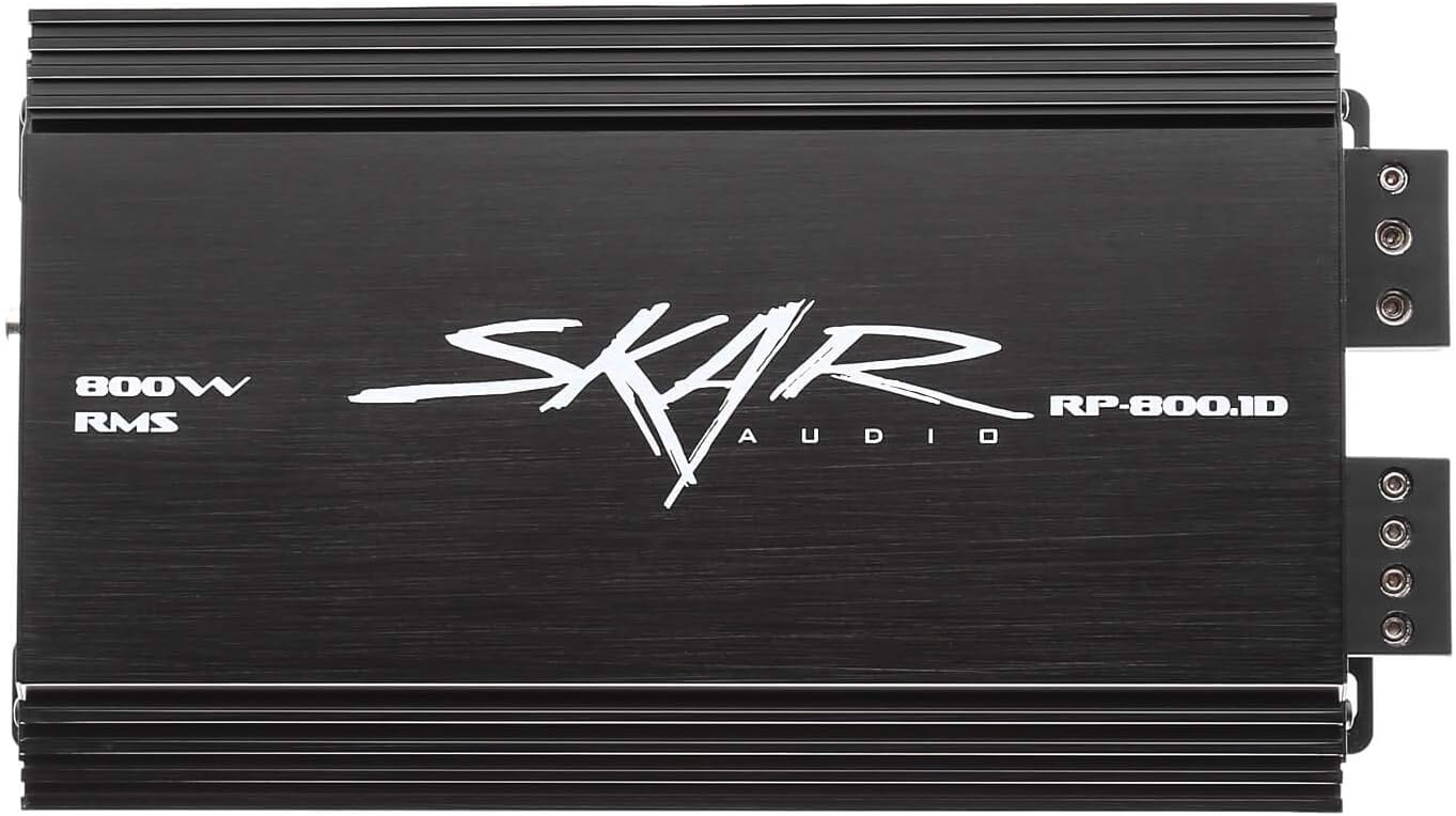 Skar Audio Dual 12 Complete 2,400 Watt SDR Series Subwoofer Bass Package - Includes Loaded Enclosure with Amplifier