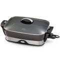 Presto 06857 Electric Skillet, 16 inch Foldaway Non Stick Skillet, Black