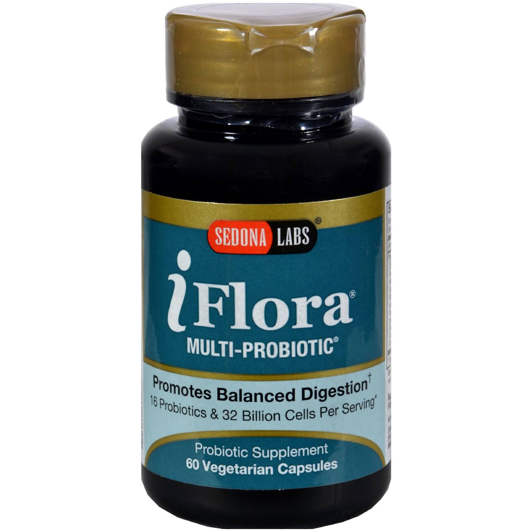 Sedona Labs I-Flora Multi-Probiotic Formula - 60 capsules