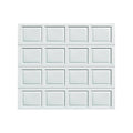Wayne Dalton 8000 Garage DOOR, 8 ft W x 7 ft H DOOR, Steel DOOR, White
