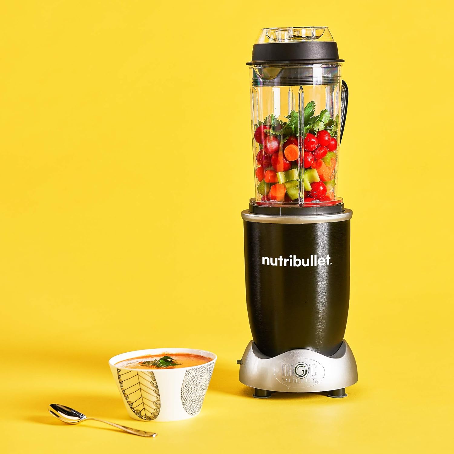 nutribullet RX Personal Blender for Shakes, Smoothies, Food Prep, and Frozen Blending, 45 Ounces, 1700 Watts, Black (N17-1001)