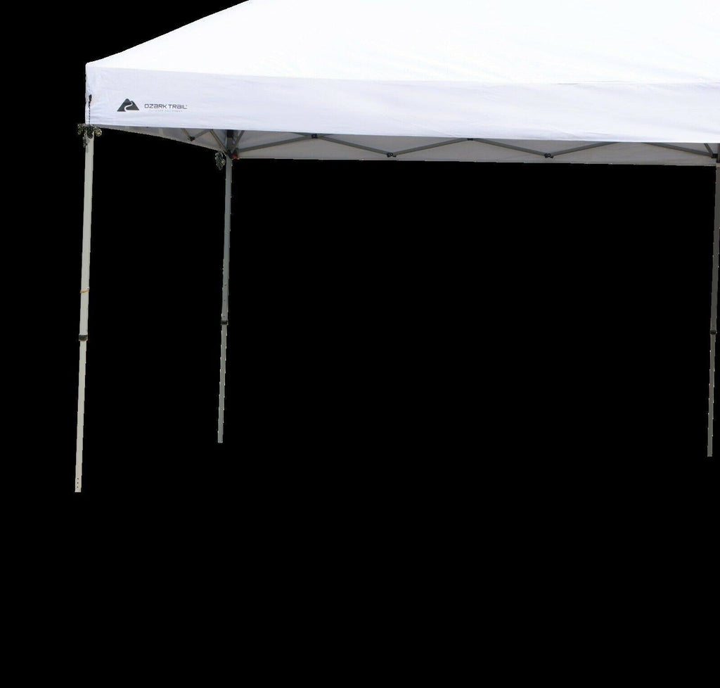 Ozark Trail 20x10 Straight Leg Instant Canopy (200 Sq. ft Coverage)