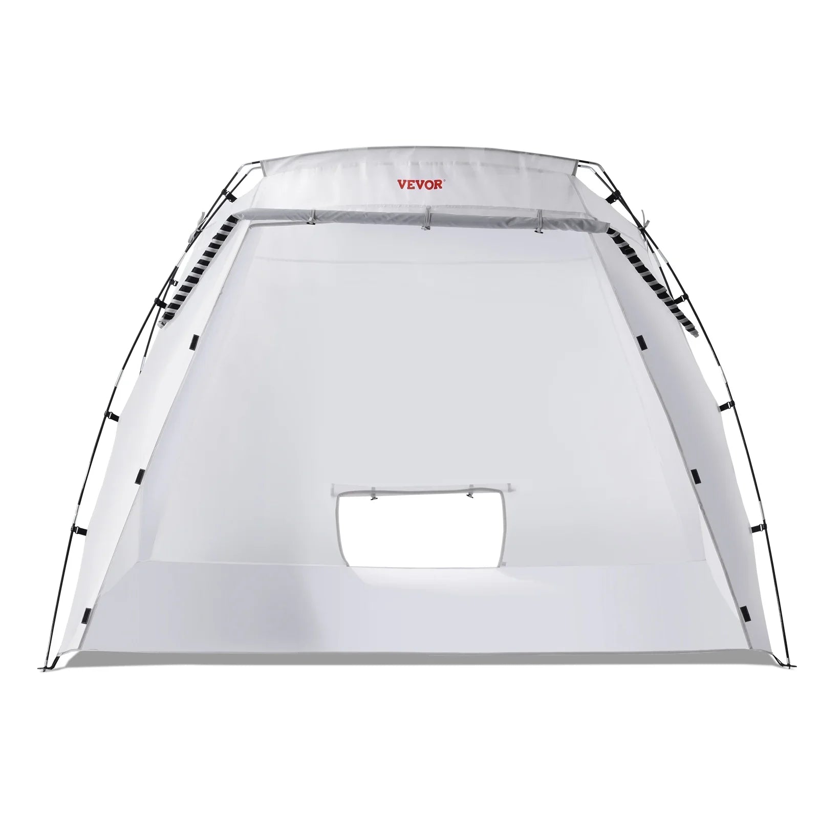 SKYSHALO Portable Paint Booth, Larger Spray Paint Tent with Built-in Floor & Mesh Screen, 7.5x5.2x5.2ft Spray Paint Shelter, Painting Tent Station for Furniture DIY Hobby Tool