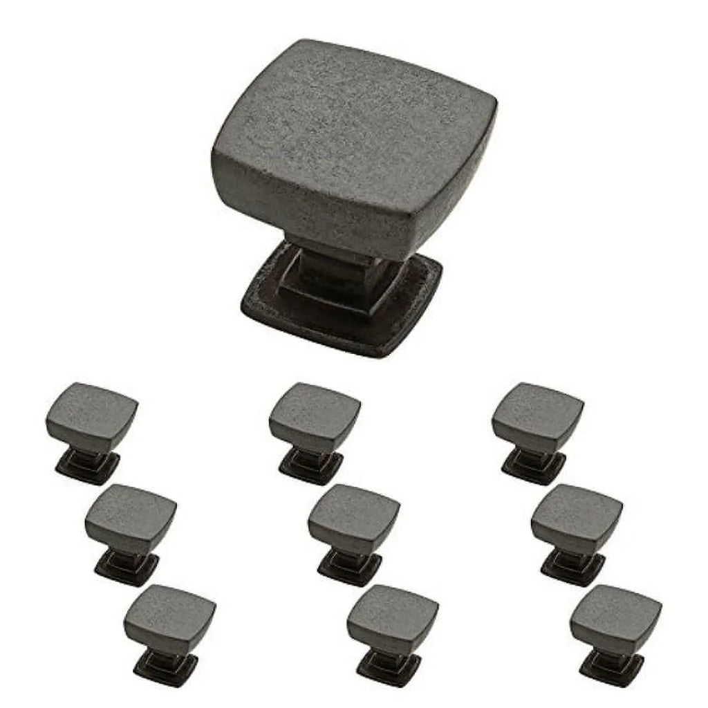 franklin brass p29542k-si-b soft iron webber kitchen cabinet hardware knob with 1-1/8-inch diameter, 10 pack