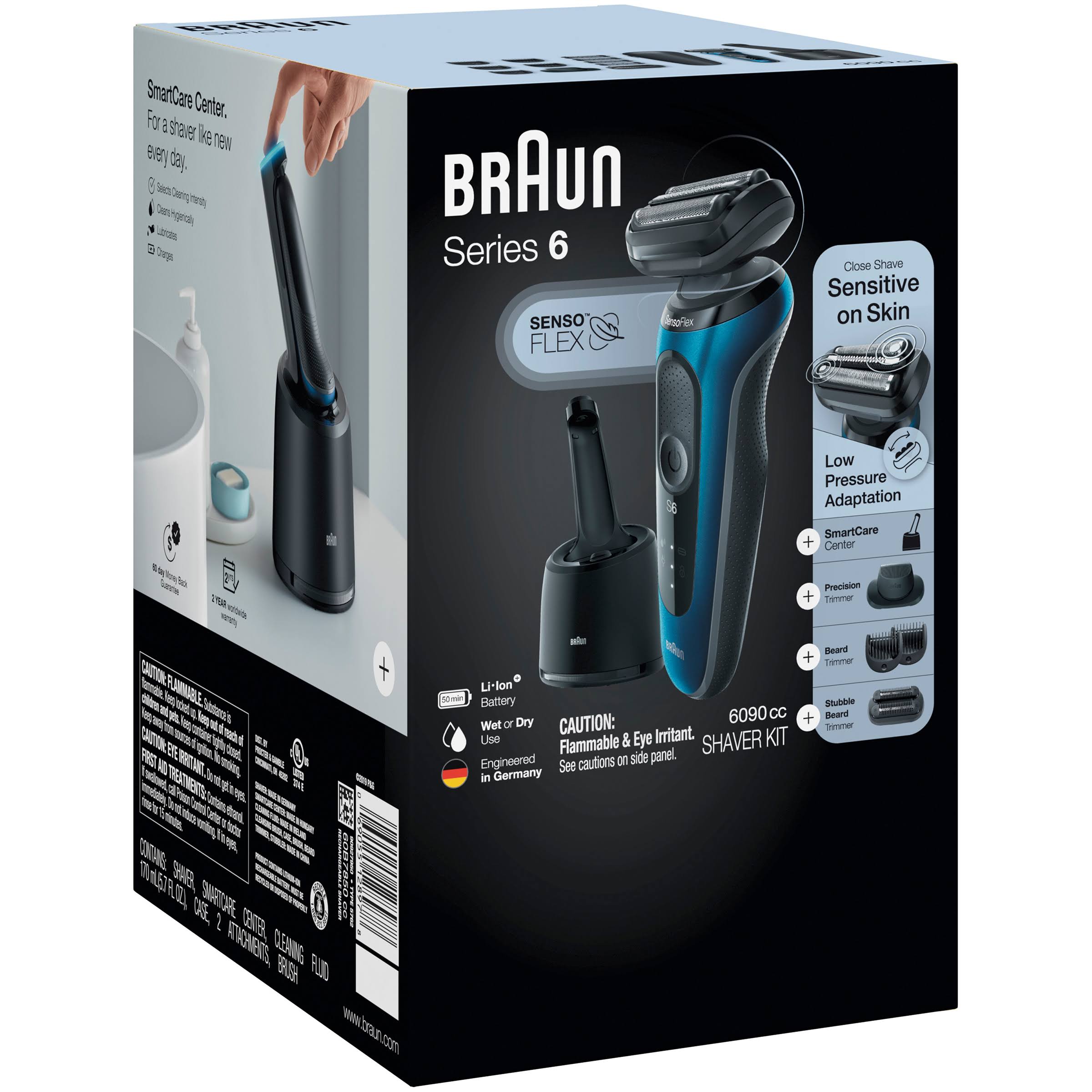 Braun Series 6 Rechargeable Electric Razor for Men