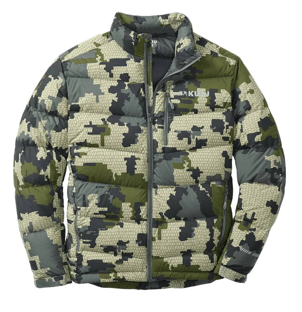 Kuiu Super Down Pro Hunting Jacket in Camo