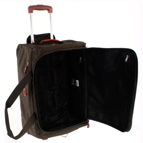 Bric&s x Bag 21x22 Carry on Rolling Duffle Bag Violet