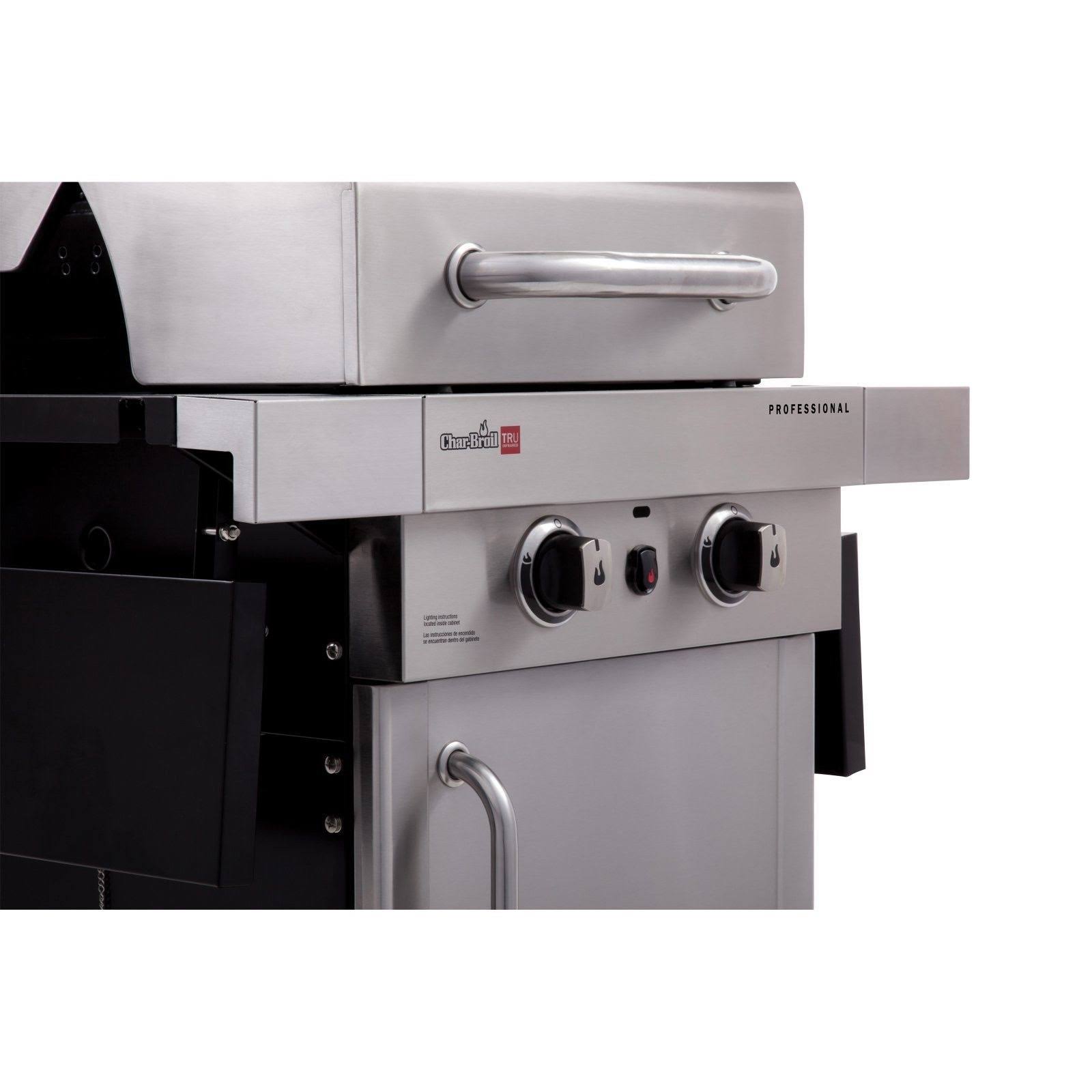 Char-broil Professional Series Gas Grill with 2 Burner - Stainless Steel