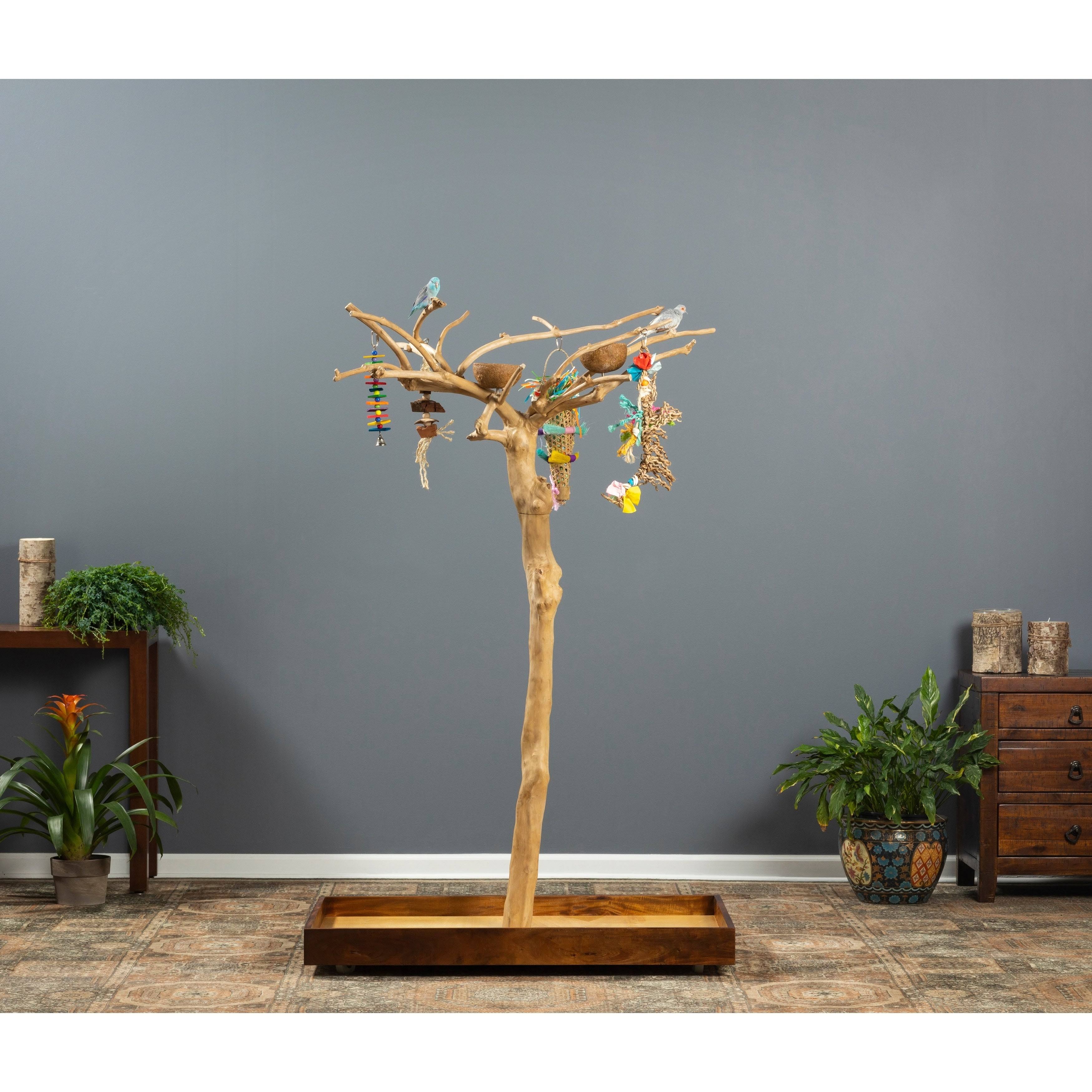 Prevue Pet Products Coffeawood Tree Style #2 Floor Stand Small