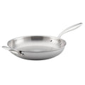 Breville Thermal Pro 12.5x22 Clad Stainless Steel Fry Pan with Helper Handle