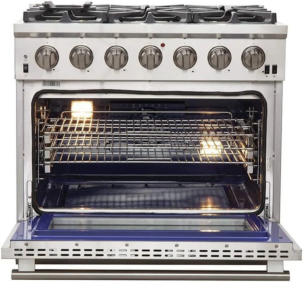 Capriasca - Titanium Professional 36 Freestanding Gas Range