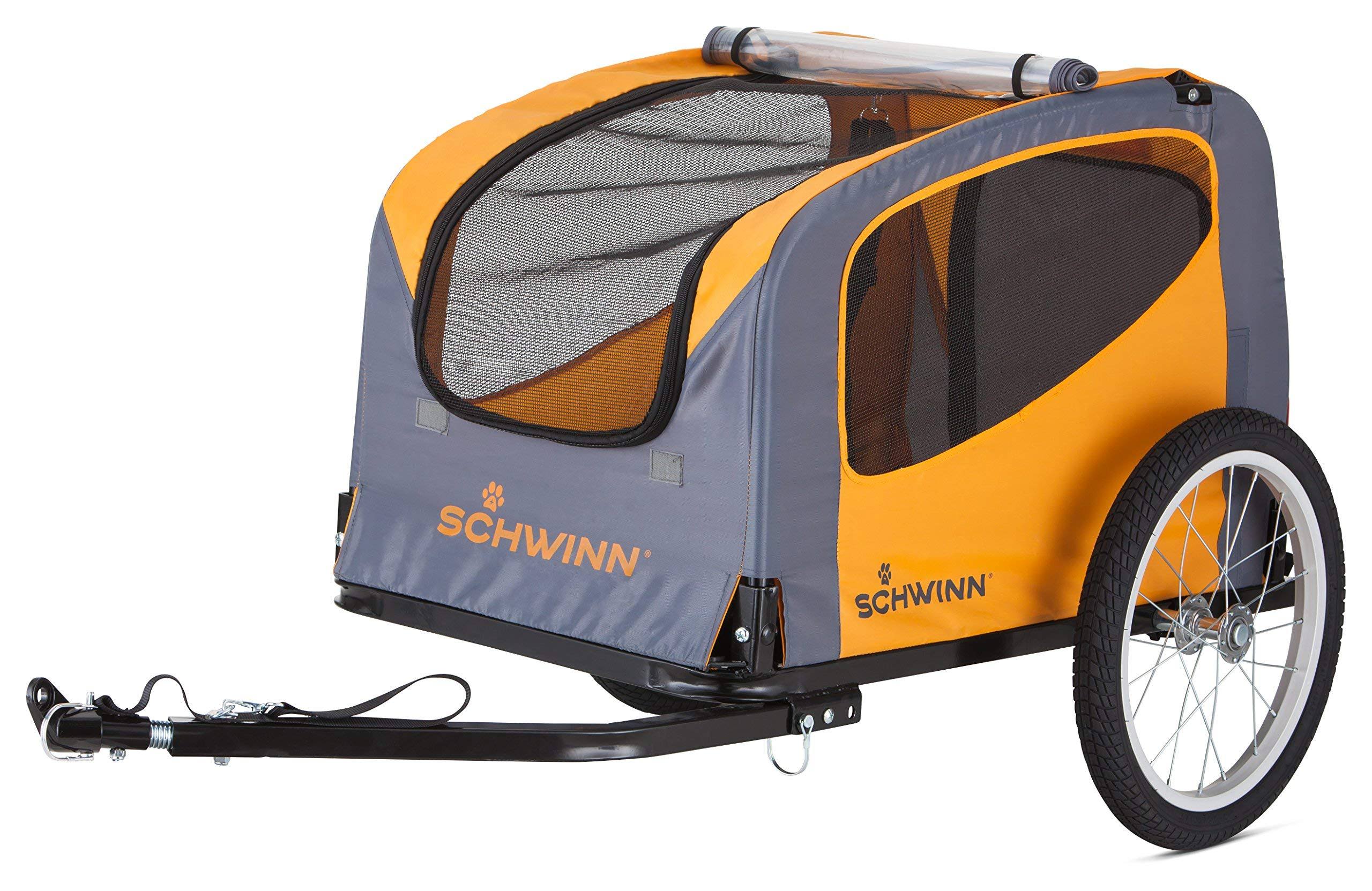 Schwinn Rascal Bike Pet Trailer Orange