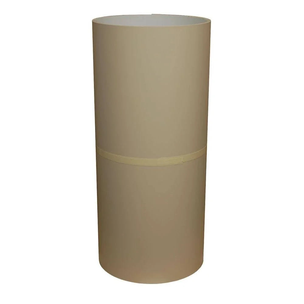 Amerimax Home Products 24 in. x 50 ft. Almond and White Aluminum Trim Coil