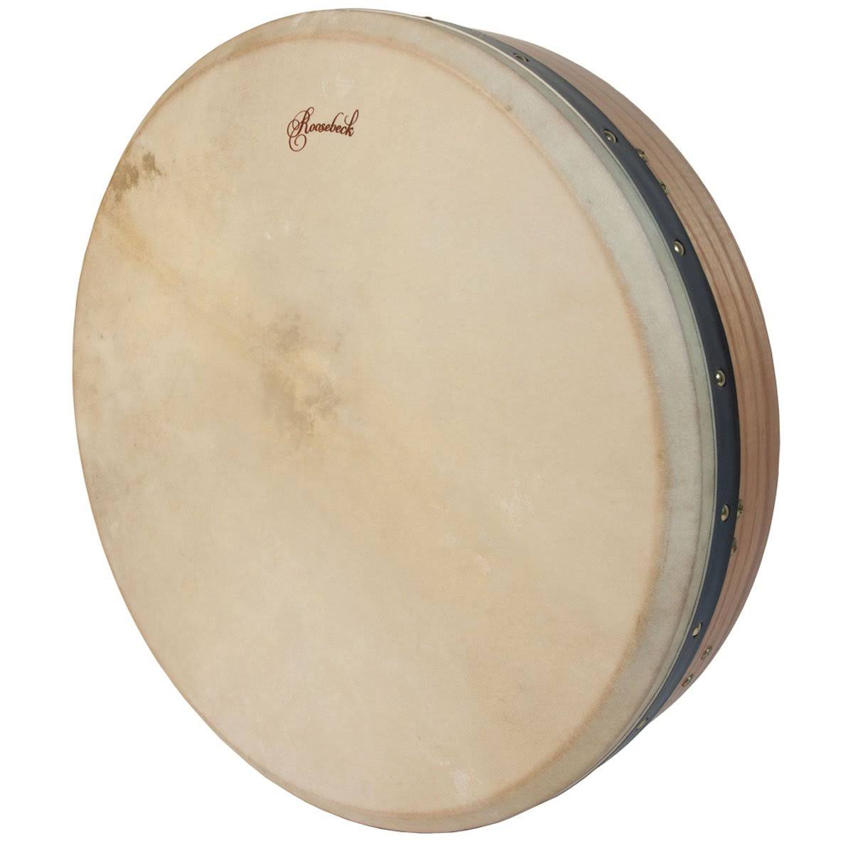 Roosebeck Tunable Bodhran Single-Bar – 18 x 4 Inches - Red Cedar