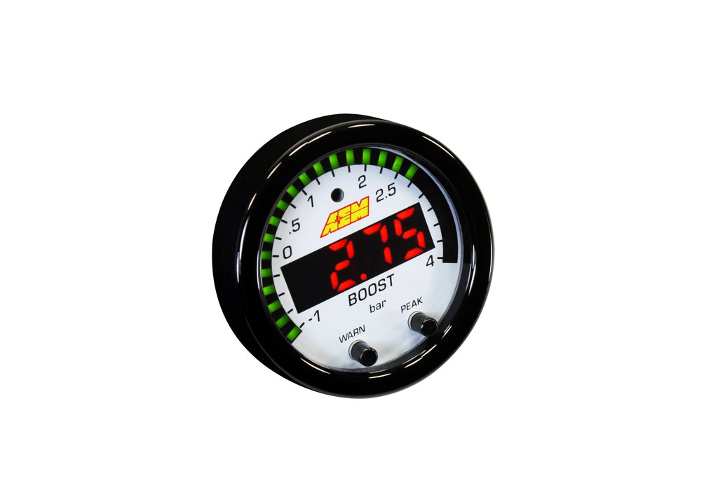 AEM 30-0308 X-Series Boost Pressure Gauge