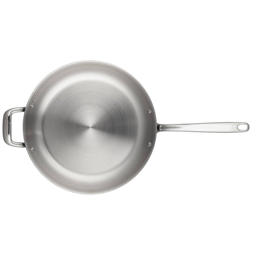 Breville Thermal Pro 12.5x22 Clad Stainless Steel Fry Pan with Helper Handle