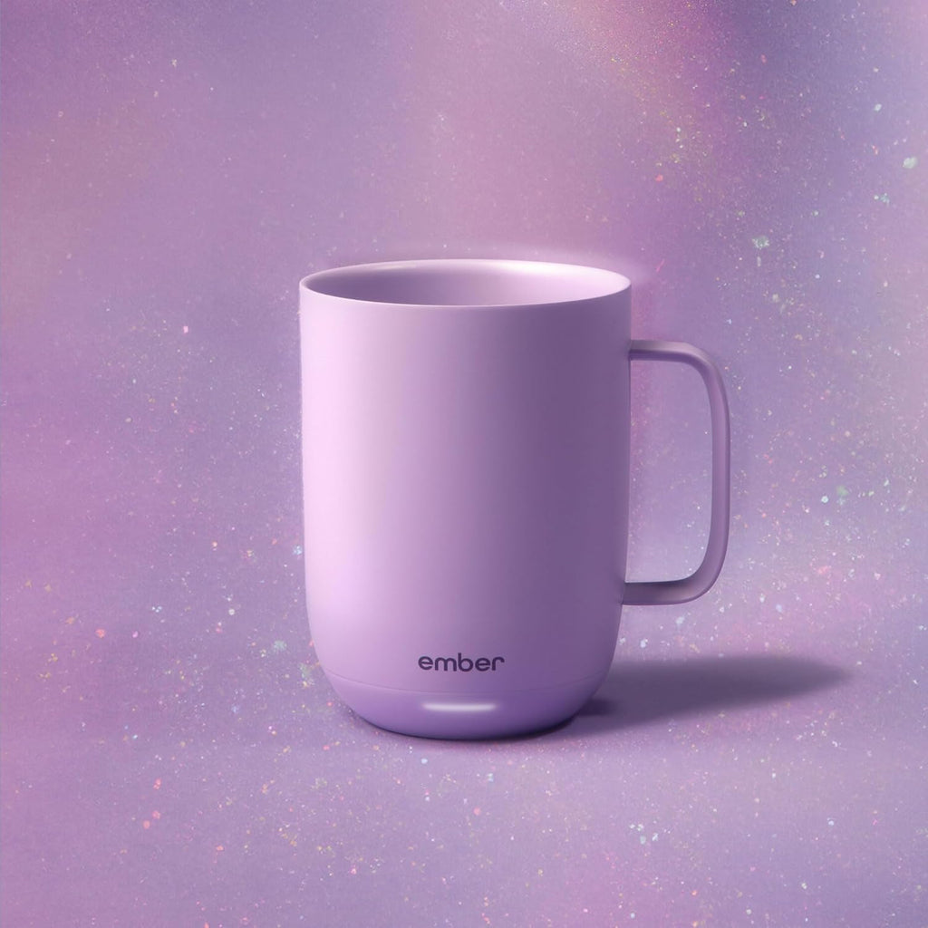 Ember Temperature Control Smart Mug 2, 14 Oz, App-Controlled Heated Coffee Mug with 80 Min Battery Life and Improved Design, White
