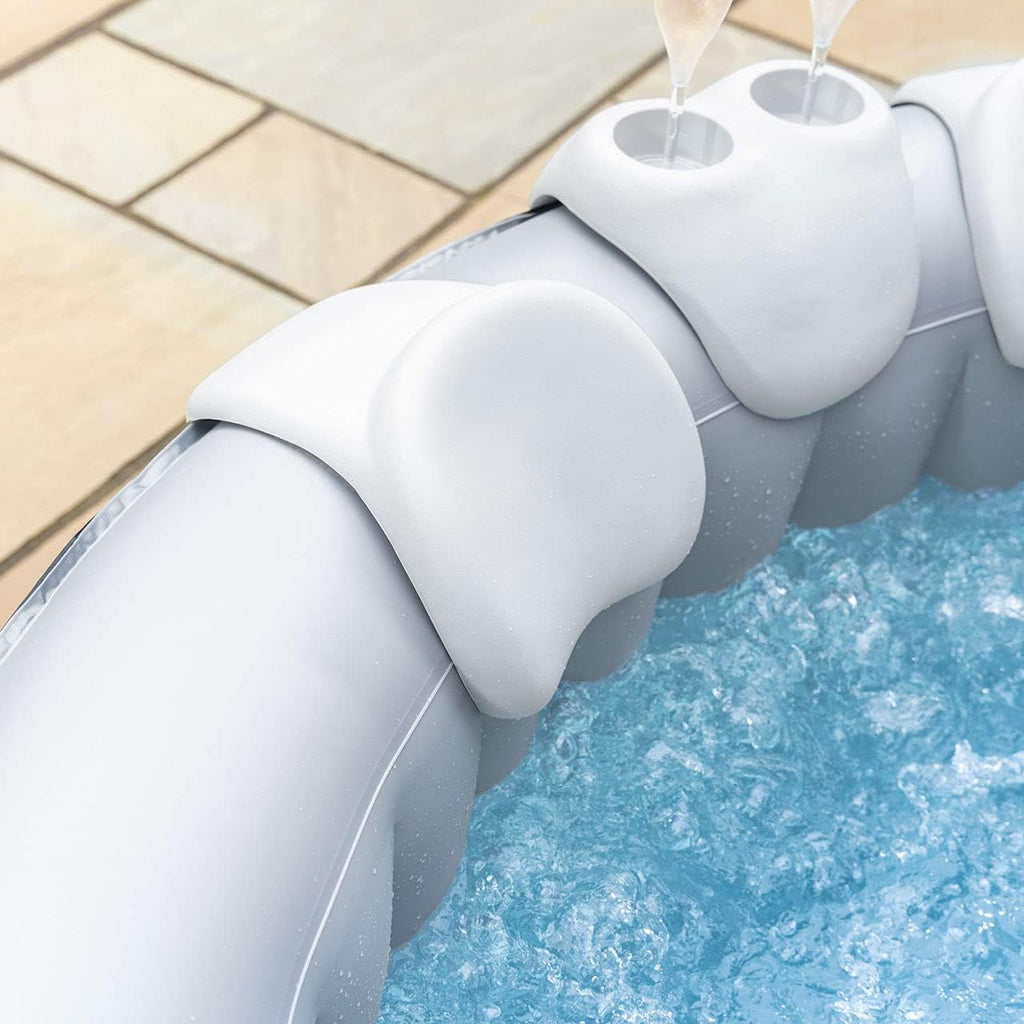 COSYSPA Inflatable Hot Tub Spa [2022 Model] - Outdoor Bubble Hot Tub | 2-6 Person Capacity – Quick Heating Hot Tub | Inflatable Hot Tub | Outdoor Inflatable Hot Tub Spa (Hot Tub Only - 6 Person)