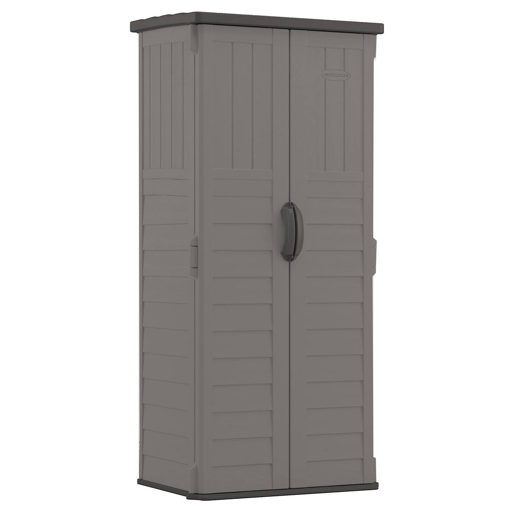 Vertical Storage Shed Suncast, Gray