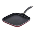 Epicurious 12-In. Square Griddle - Red