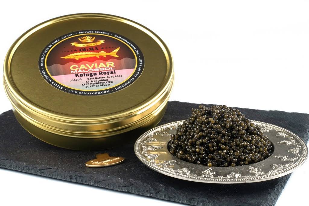 Kaluga Royal Caviar 4.4 oz (125g)