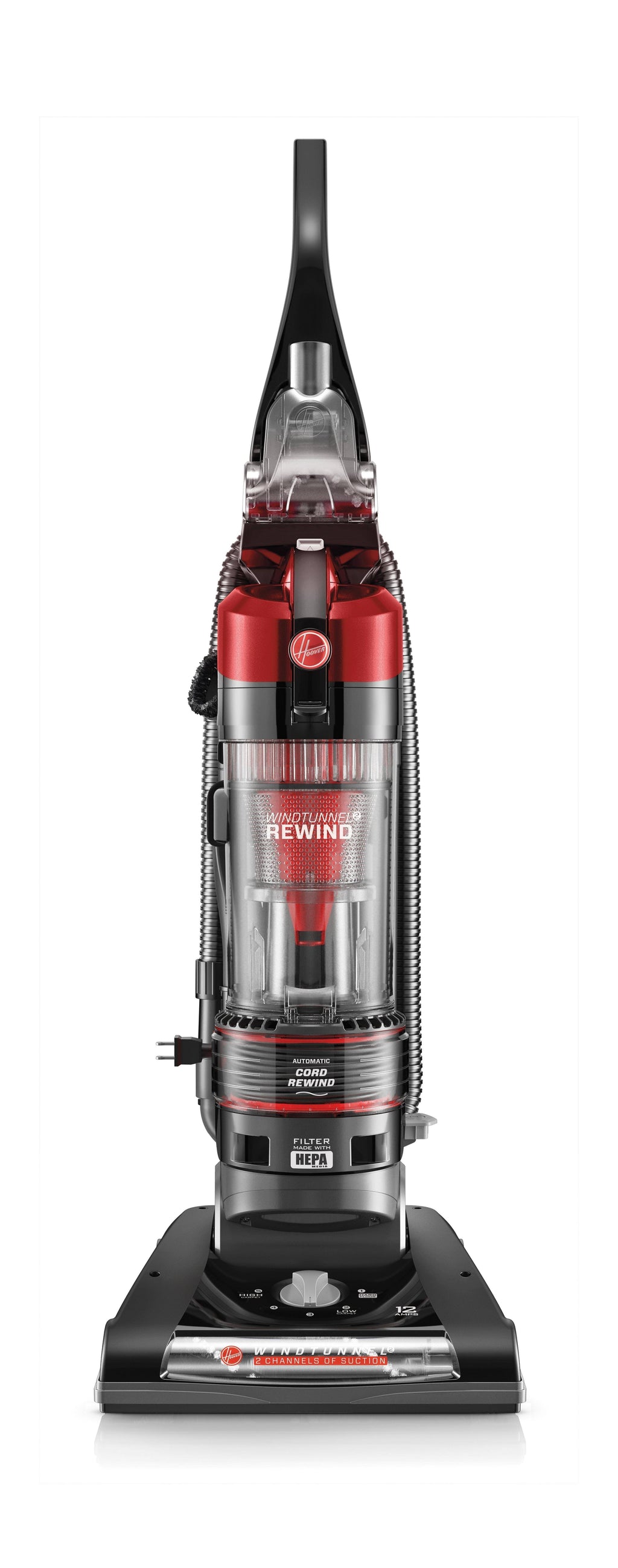 Hoover Windtunnel 2 Rewind Bagless Upright Vacuum UH70821PC