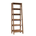 Sauder Trestle 5-Shelf Bookcase - Vintage Oak