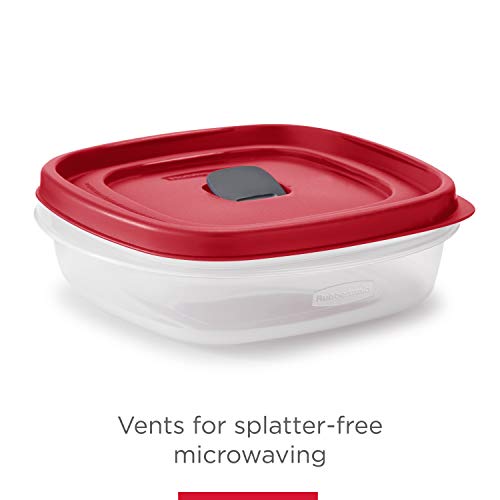 Rubbermaid 16-Piece Food Storage Containers with Lids Bundle (Red)