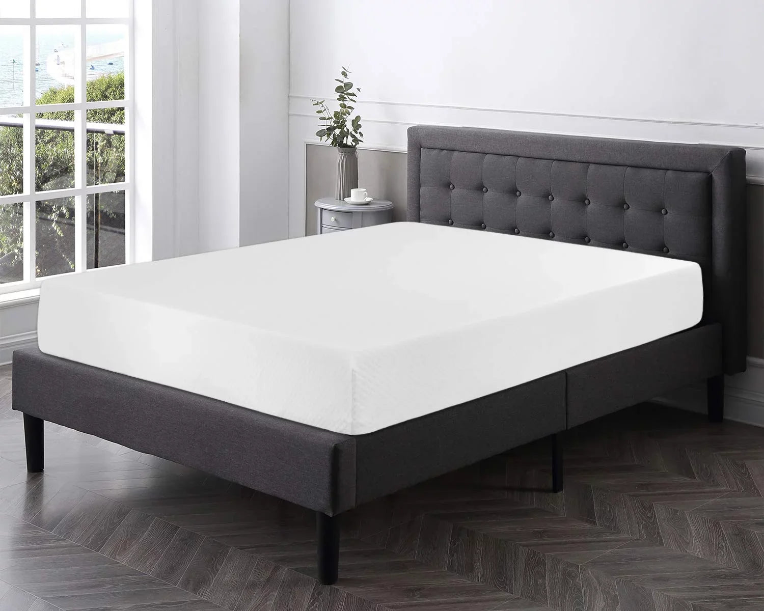 12 Inches Cooling-Gel Memory Foam Mattress Medium Firm Feel Memory Foam Mattress Bed in a Box CertiPUR-US Certified, Full