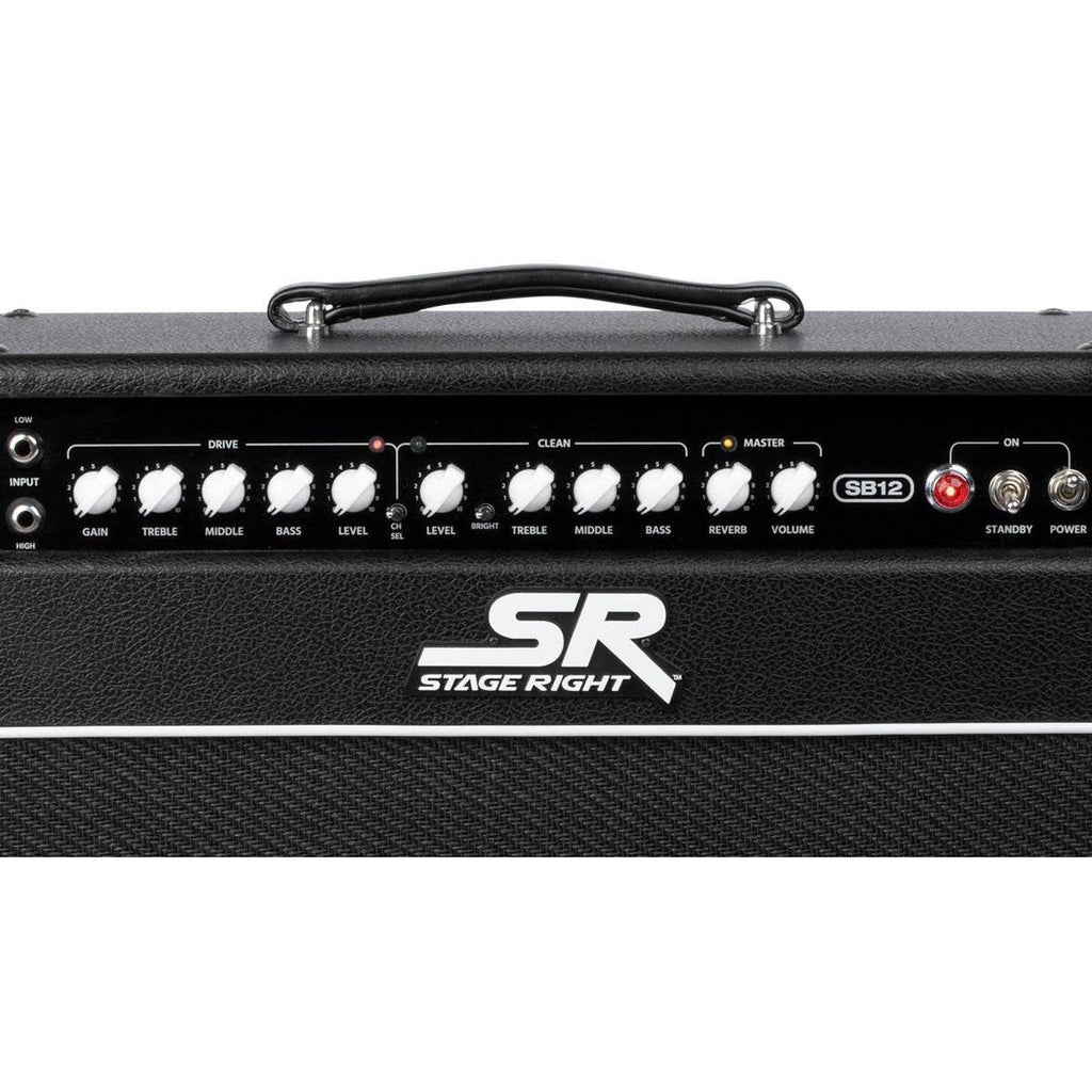Stage Right by Monoprice SB12 50-Watt All Tube 2-Channel 1x12 Guitar Amp Combo with Reverb