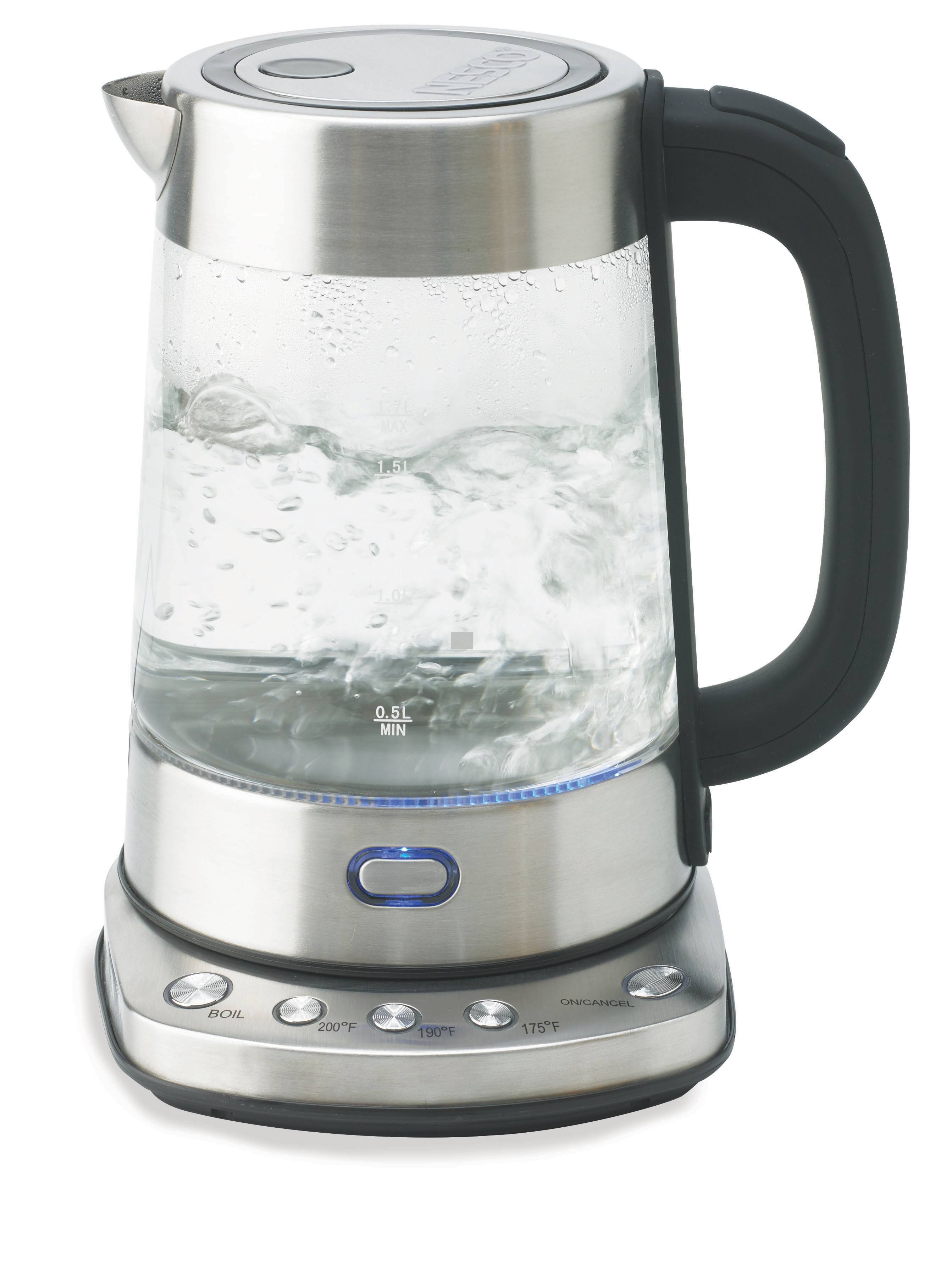 Nesco GWK-03D Glass Digital Water Kettle