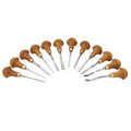Pfeil Swiss Made Palm Handled Carving Tool Set, 12 Piece - Woodcraft