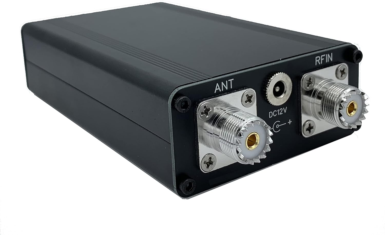 Malahit Antenna Tuner ATU-100 EXT 1.8-50MHz atu100 by N7DDC 7x7 0.96 Inch OLED 3.2 Firmware Programmed with Housing Assembled Machine with USB Cable（No Battery）