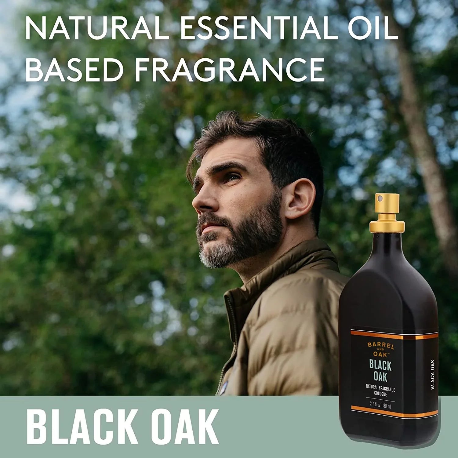 Olivina Men Black Oak Cologne 2.7 fl oz
