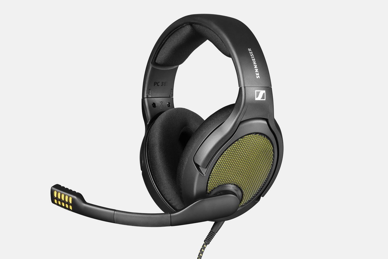 Drop + Sennheiser PC38X Gaming Headset — Noise-Cancelling Microphone Black