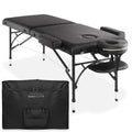 Professional Portable Bi-Fold Massage Table with Aluminum Legs