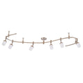 Catalina Lighting 96'' 6-Light LED Flex Track Brushed Nickel