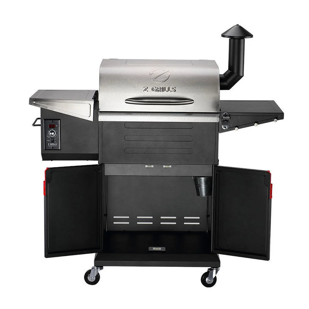 Z GRILLS Wood Pellet Grill Smoker with PID Technology, Auto Temperature Control, Direct Flame Searing Function, 572 sq in Cooking Area for Outdoor BBQ