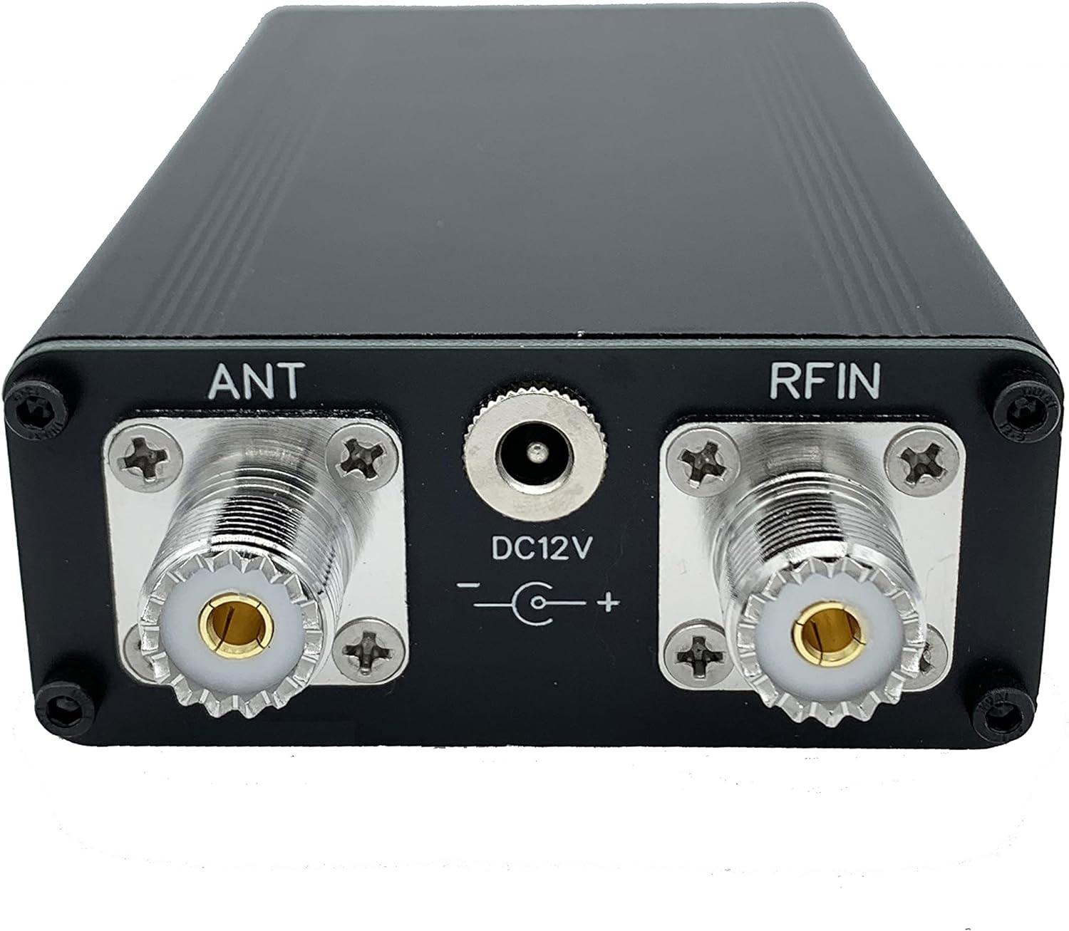 Malahit Antenna Tuner ATU-100 EXT 1.8-50MHz atu100 by N7DDC 7x7 0.96 Inch OLED 3.2 Firmware Programmed with Housing Assembled Machine with USB Cable（No Battery）