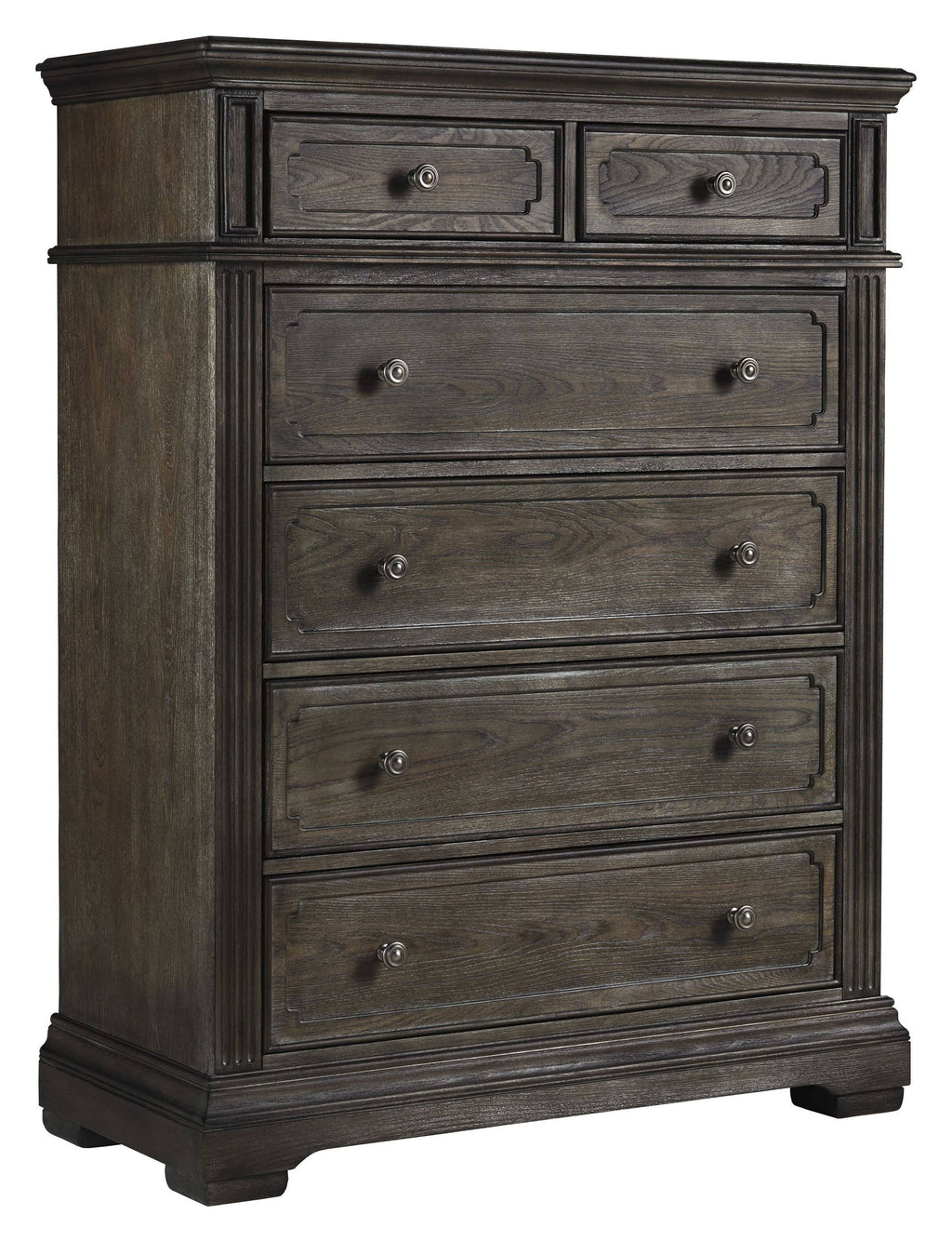 Mikalene - Brown Metallic - Six Drawer Chest B737-46