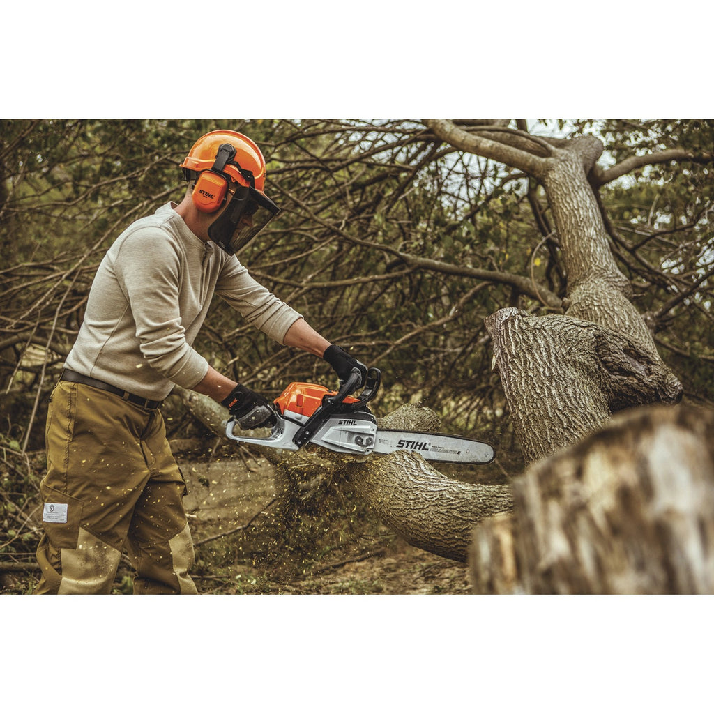 Stihl Gas-Powered Chainsaw, 18in. Bar, 50.2cc, 0.325in. Chain Pitch, Model# MS 261 C-M 18