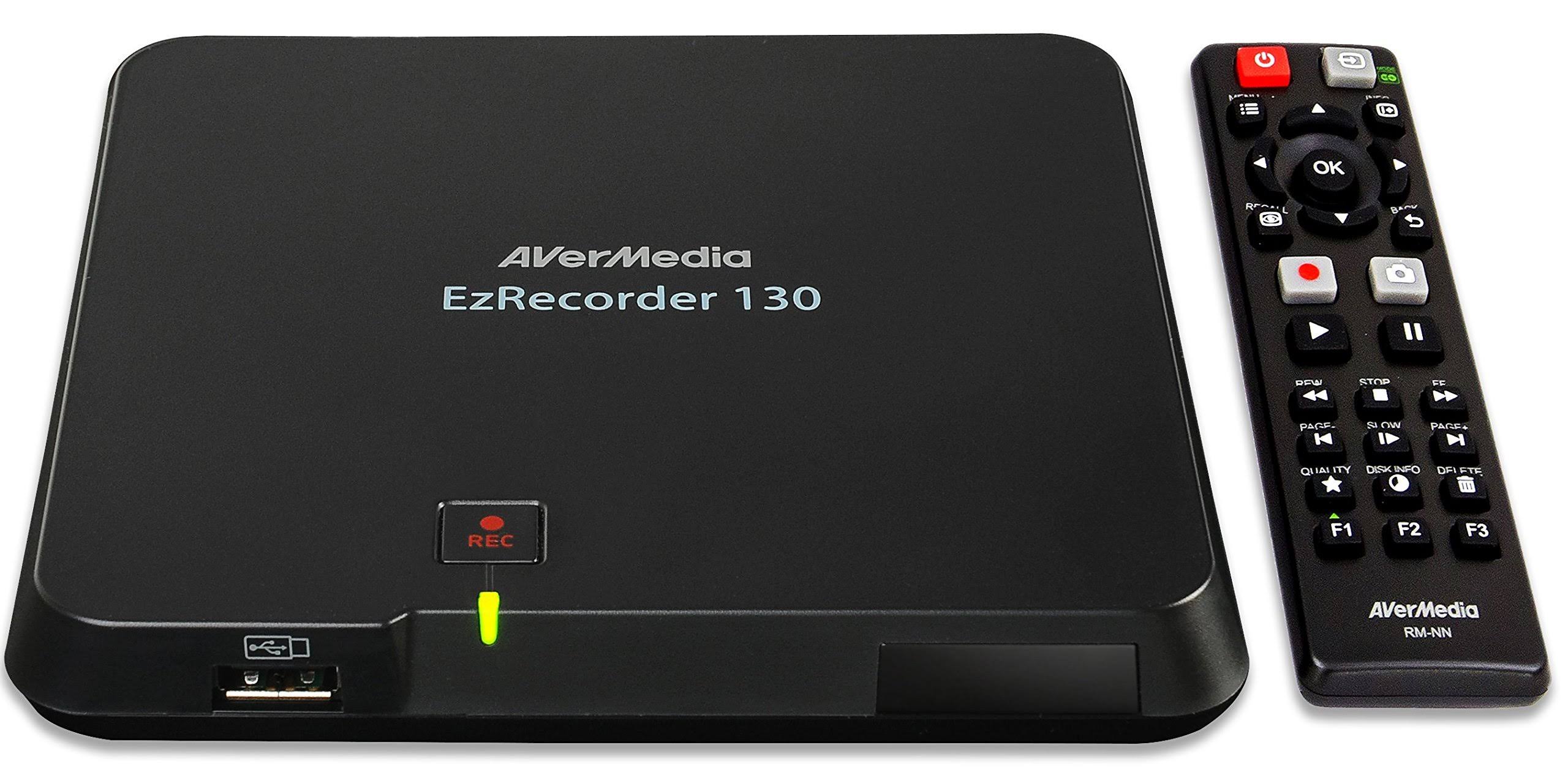 Avermedia EzRecorder, HD Video Capture High Definition HDMI Recorder, PVR, DVR, Schedule Recording (ER130)