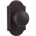 Weslock Wexford Privacy Door Knob with Premiere Rose - Oil Rubbed Bronze - 07110F1F1SL20